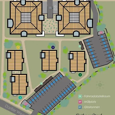 Appartamento Residenz Am 1-16 Zingst